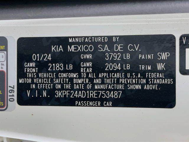 used 2024 Kia Forte car, priced at $16,289