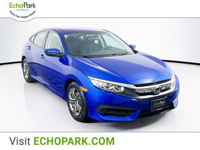 used 2018 Honda Civic car, priced at $15,389