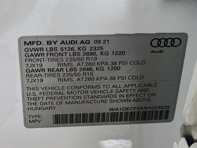 used 2022 Audi Q3 car, priced at $25,789