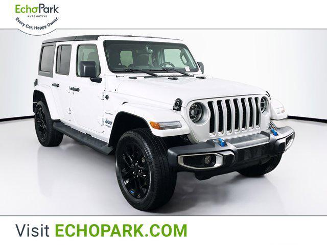 used 2022 Jeep Wrangler Unlimited 4xe car, priced at $30,447