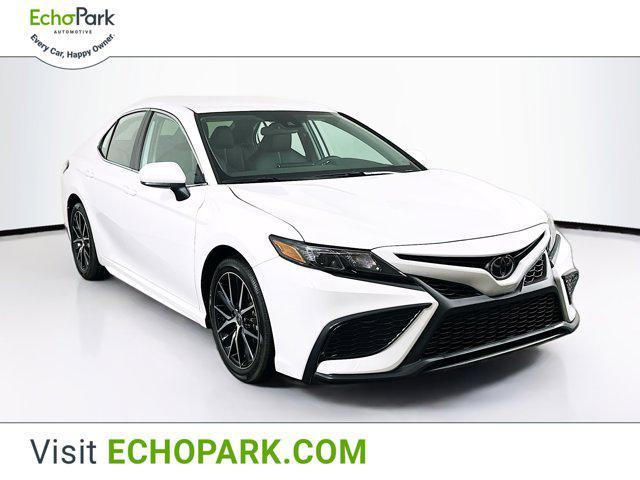 used 2021 Toyota Camry car, priced at $24,497
