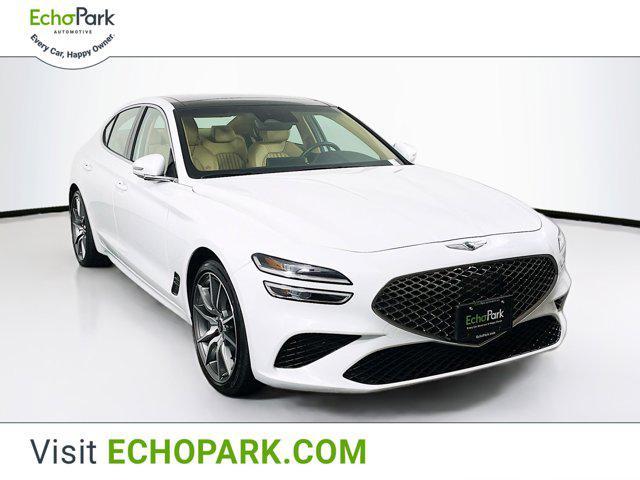 used 2022 Genesis G70 car, priced at $26,389