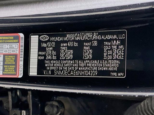used 2022 Hyundai Tucson car, priced at $25,697
