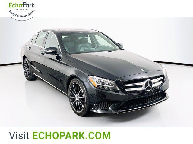 used 2021 Mercedes-Benz C-Class car, priced at $26,789