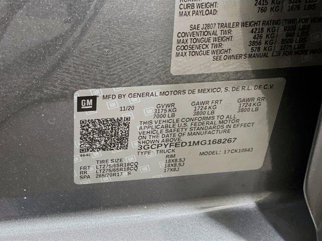 used 2021 Chevrolet Silverado 1500 car, priced at $39,997