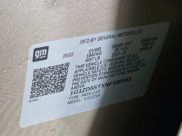 used 2022 Chevrolet Malibu car, priced at $14,797