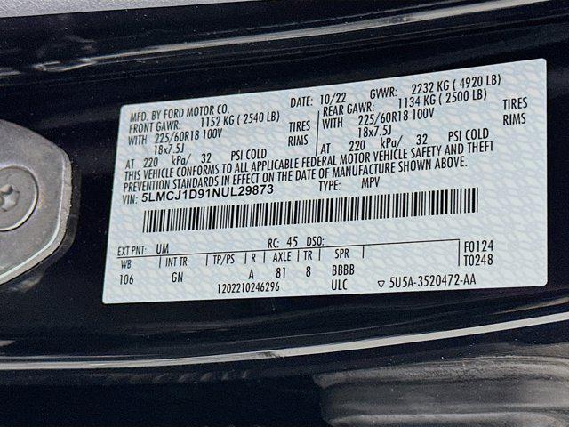 used 2022 Lincoln Corsair car, priced at $25,496