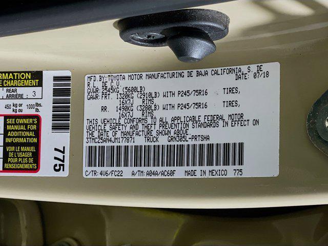used 2018 Toyota Tacoma car, priced at $28,899