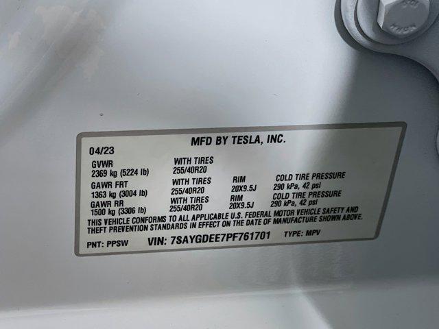 used 2023 Tesla Model Y car, priced at $30,597