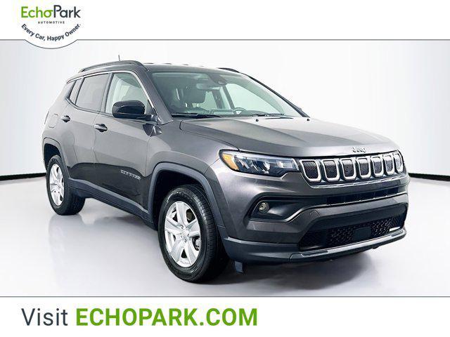 used 2022 Jeep Compass car, priced at $18,587