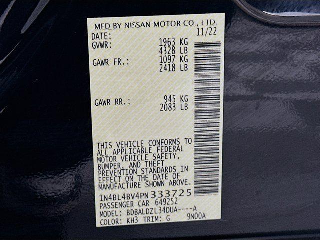 used 2023 Nissan Altima car, priced at $16,987