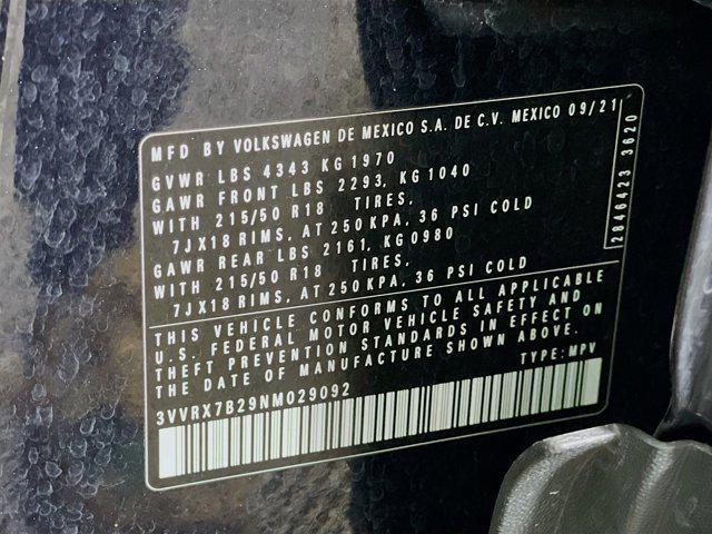 used 2022 Volkswagen Taos car, priced at $18,999