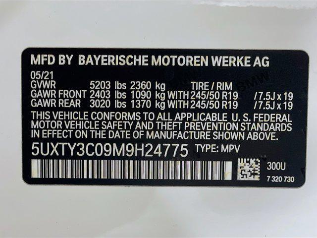 used 2021 BMW X3 car, priced at $23,997