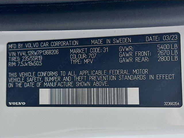 used 2023 Volvo XC60 car, priced at $33,787