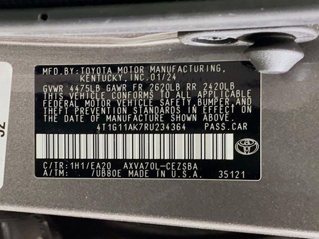 used 2024 Toyota Camry car, priced at $27,097