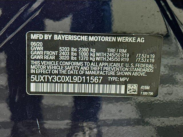 used 2020 BMW X3 car, priced at $24,197