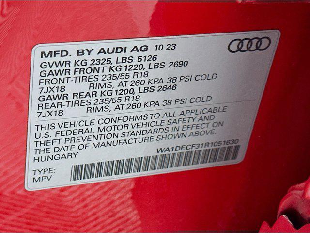 used 2024 Audi Q3 car, priced at $24,487