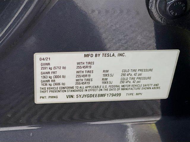 used 2021 Tesla Model Y car, priced at $26,999