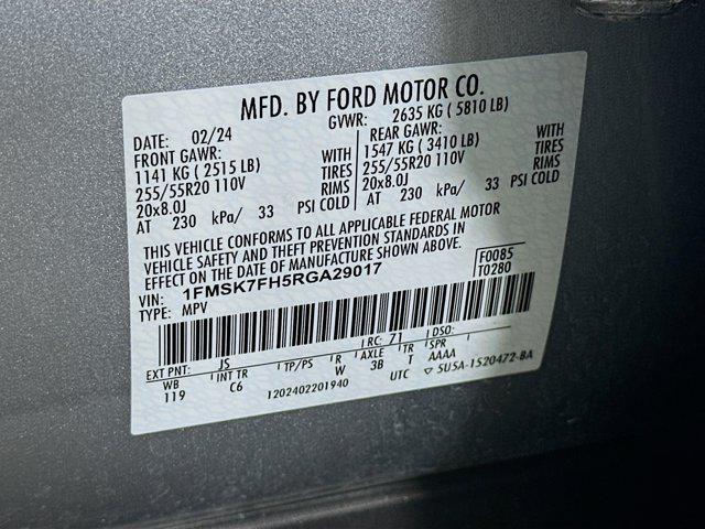 used 2024 Ford Explorer car, priced at $28,497