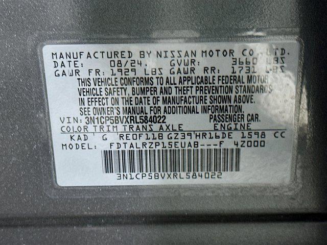 used 2024 Nissan Kicks car, priced at $17,297