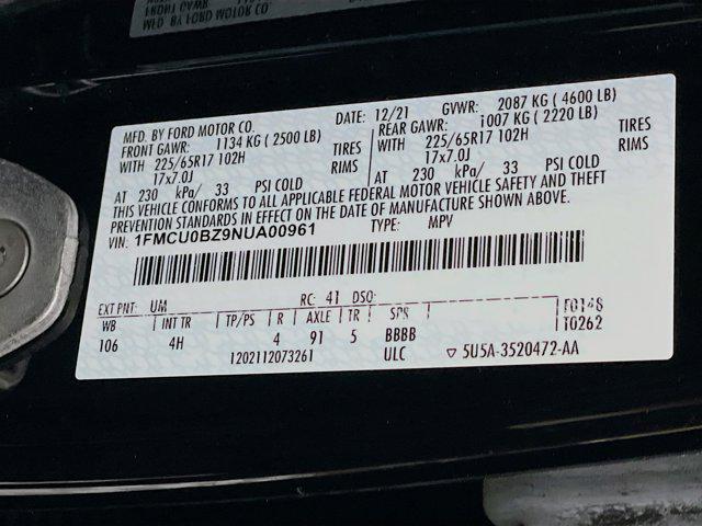 used 2022 Ford Escape car, priced at $19,797