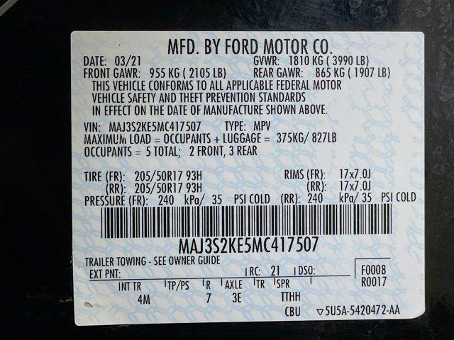 used 2021 Ford EcoSport car, priced at $14,797