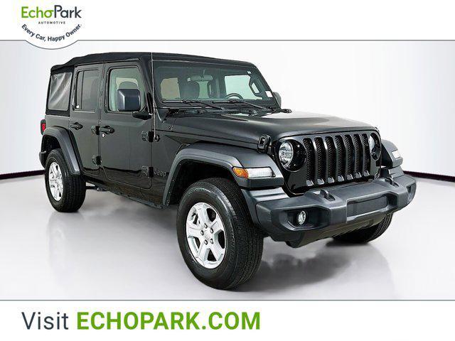 used 2022 Jeep Wrangler Unlimited car, priced at $31,789