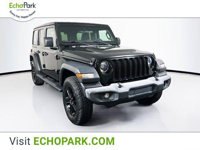 used 2020 Jeep Wrangler Unlimited car, priced at $27,889