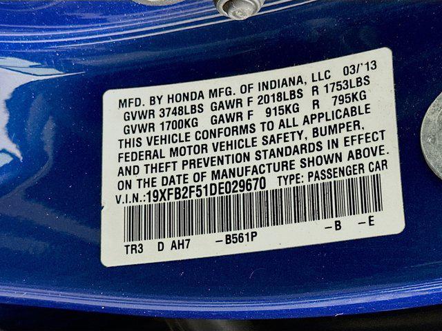 used 2013 Honda Civic car, priced at $10,496