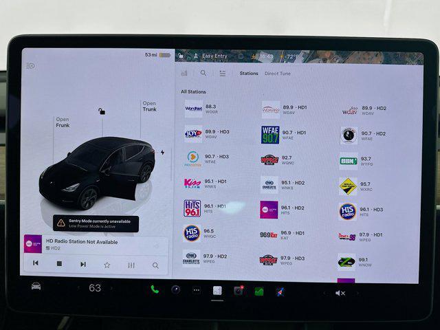 used 2025 Tesla Model Y car, priced at $36,987