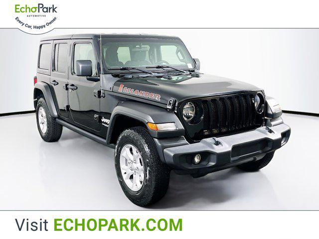 used 2021 Jeep Wrangler Unlimited car, priced at $27,589