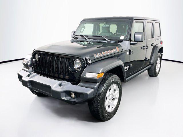 used 2021 Jeep Wrangler Unlimited car, priced at $27,589