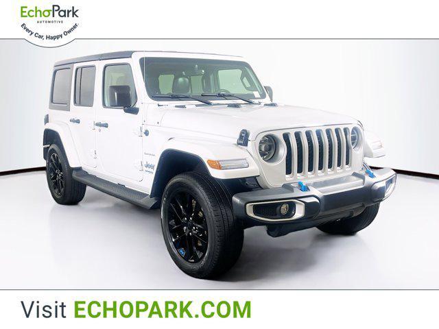 used 2022 Jeep Wrangler Unlimited 4xe car, priced at $30,597