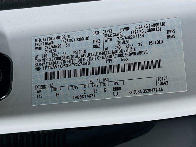 used 2023 Ford F-150 car, priced at $31,496