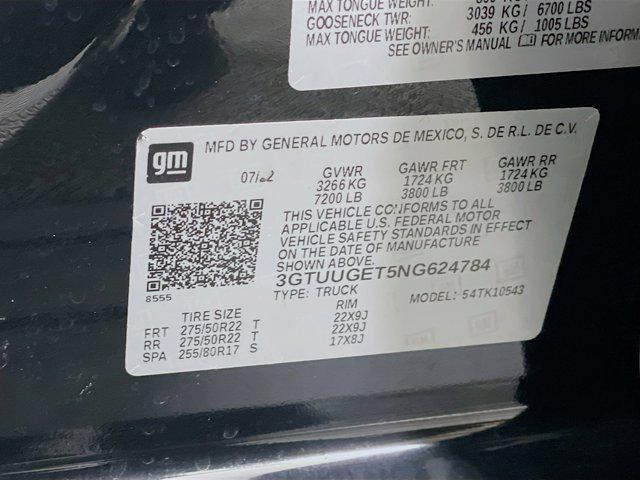 used 2022 GMC Sierra 1500 car, priced at $50,297