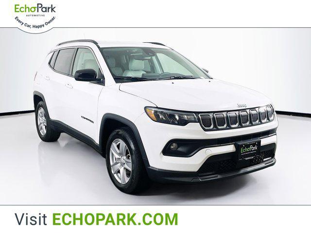 used 2022 Jeep Compass car, priced at $18,597