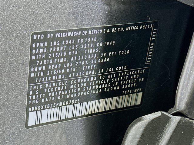 used 2024 Volkswagen Taos car, priced at $19,187