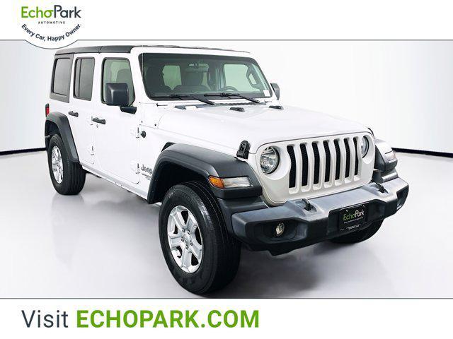 used 2020 Jeep Wrangler Unlimited car, priced at $26,389