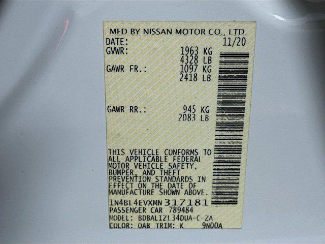 used 2021 Nissan Altima car, priced at $20,297