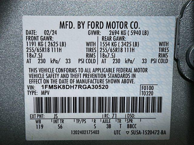 used 2024 Ford Explorer car, priced at $28,497