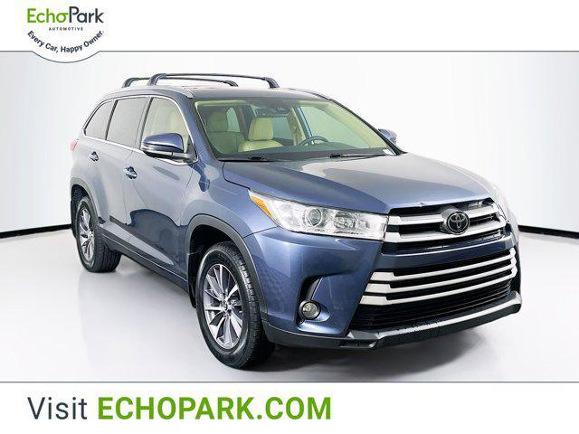 used 2018 Toyota Highlander car, priced at $21,799