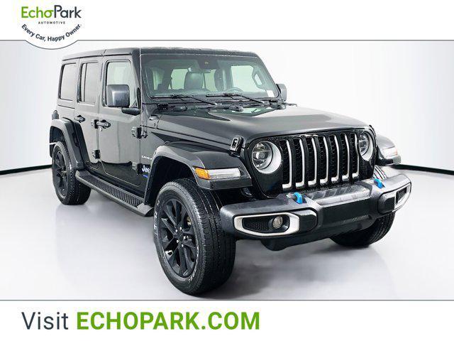 used 2022 Jeep Wrangler Unlimited 4xe car, priced at $29,197