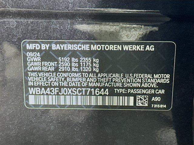 used 2025 BMW 530 car, priced at $37,987