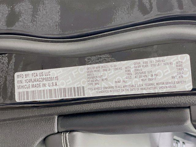 used 2023 Jeep Grand Cherokee L car, priced at $33,897