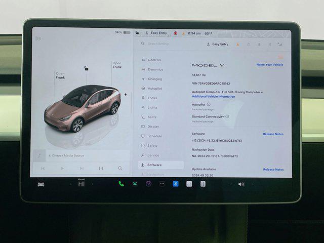 used 2024 Tesla Model Y car, priced at $33,697