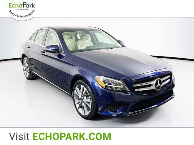 used 2021 Mercedes-Benz C-Class car, priced at $26,689