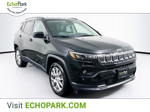 used 2022 Jeep Compass car, priced at $21,197