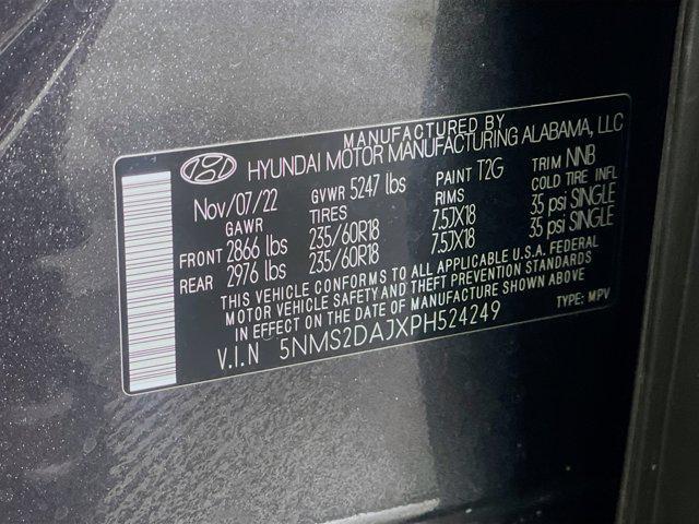 used 2023 Hyundai Santa Fe car, priced at $22,689