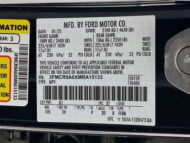 used 2021 Ford Bronco Sport car, priced at $20,197