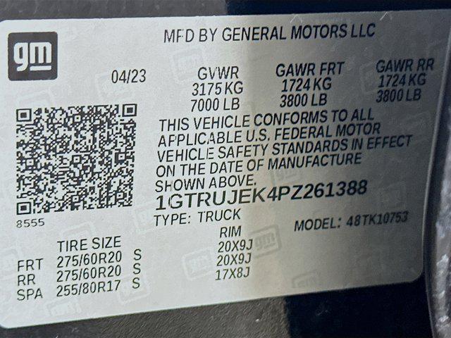 used 2023 GMC Sierra 1500 car, priced at $35,596